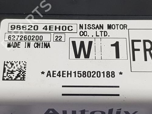 Kollisjonspute styreenhet NISSAN QASHQAI II SUV (J11, J11_) 1.2 DIG-T | BP22662596M53 