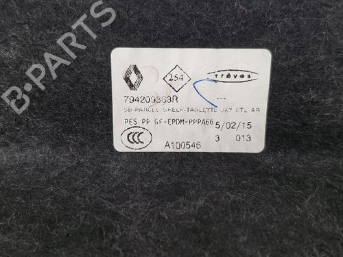 Rear parcel shelf RENAULT CAPTUR I (J5_, H5_) 0.9 TCe 90 | BP30500311C85 