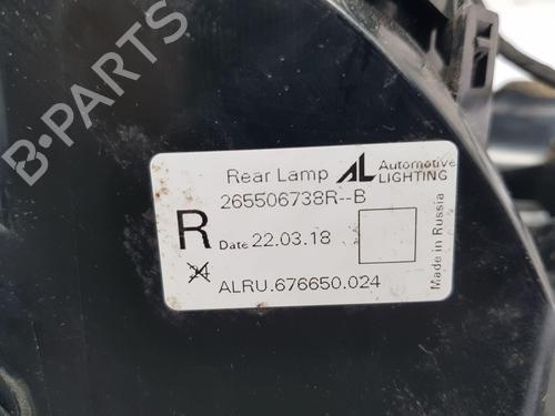 Right taillight RENAULT CAPTUR I (J5_, H5_) 0.9 TCe 90 | BP28527003C35 