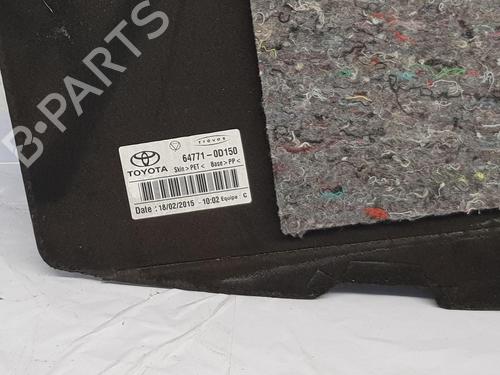 Luggage compartment floor TOYOTA YARIS (_P13_) 1.3 (NSP130_, NSP130) | BP32375234I33