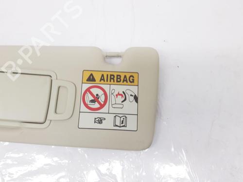 Left sun visor RENAULT CLIO V (B7_) 1.0 TCe 100 (B7MT) | BP38537665I1 - Image 3