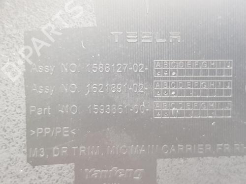 Høyre frontpanel TESLA MODEL 3 (5YJ3) | BP38956811C59 - Image 9