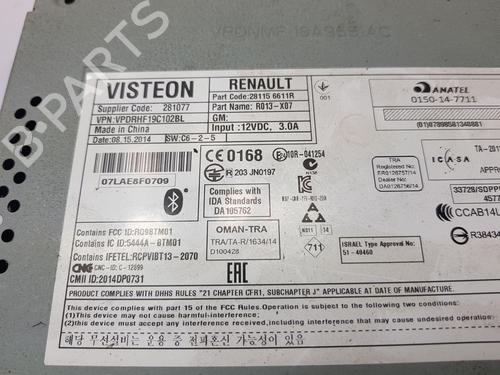 Bilradio RENAULT TWINGO III (BCM_, BCA_) 1.0 SCe 70 | BP29642165E6 