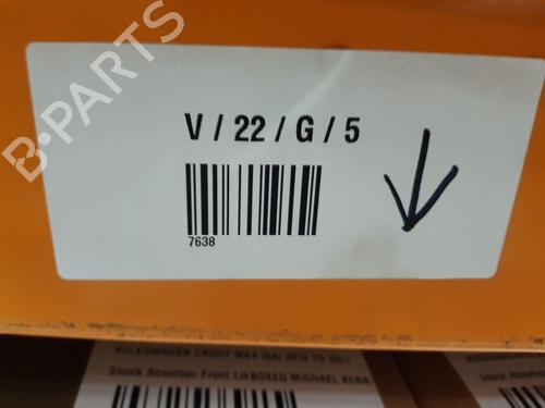 Left front driveshaft VW SCIROCCO III (137, 138)  | BP25461591M38 