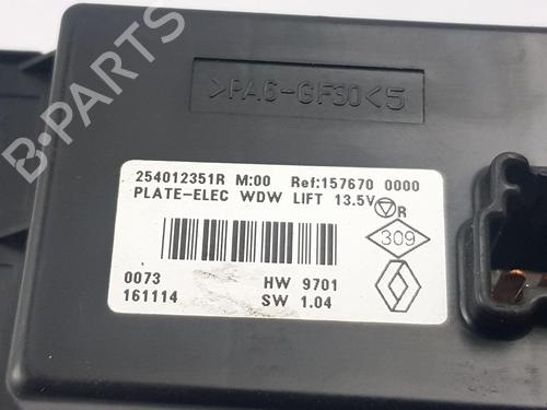 Right front window switch RENAULT KADJAR (HA_, HL_) 1.5 dCi 110 (HLA3) | BP28307885I26 