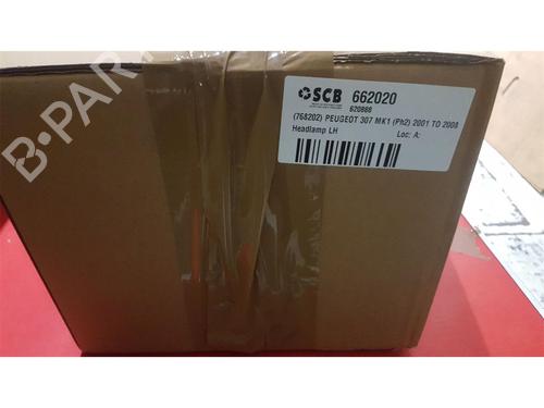 Left headlight PEUGEOT 307 (3A/C) 2.0 HDi 135 | BP25839103C28 