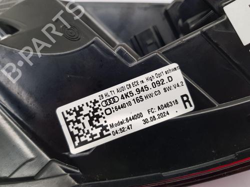 Right taillight AUDI A6 C8 Avant (4A5) S6 TDI Mild Hybrid quattro | BP31983317C35