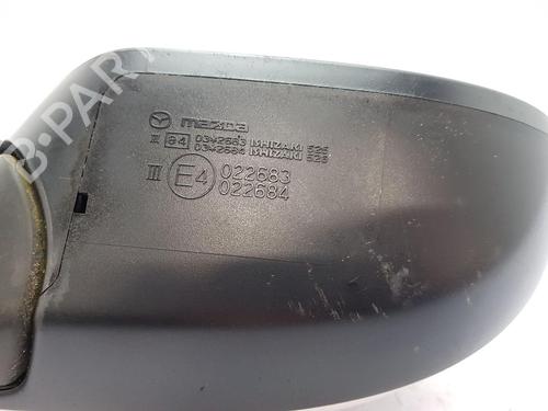 Right mirror MAZDA 6 Hatchback (GH) 2.2 MZR-CD (GH10) | BP22668388C27 