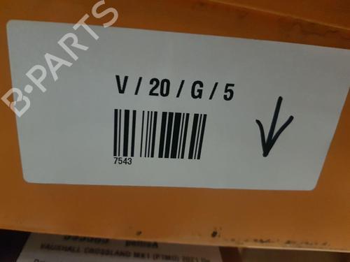 Left front driveshaft OPEL CROSSLAND X / CROSSLAND (P17, P2QO) 1.2 (75) | BP25461663M38 - Image 8