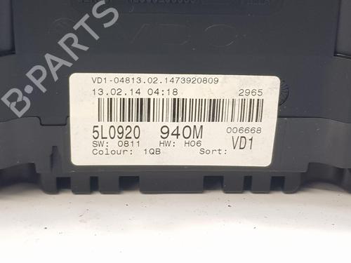 Instrument cluster SKODA YETI (5L) 2.0 TDI | BP24130247C47 