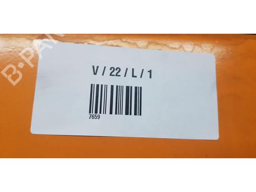 Right sun visor HYUNDAI IONIQ (AE) 1.6 GDI Hybrid | BP22673479I2 