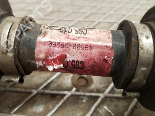 Left front driveshaft HYUNDAI SANTA FÉ II (CM) 2.2 CRDi GLS 4x4 | BP26569721M38 