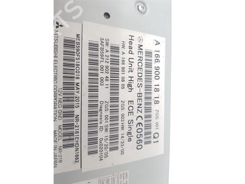 Electronic module MERCEDES-BENZ GLE (W166) 250 d 4-matic (166.004) | BP31933075M83  - Image 6