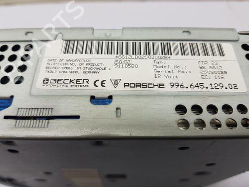 Radio PORSCHE BOXSTER (986)  | BP22208629E6 