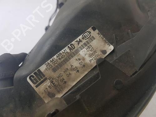 Left headlight VAUXHALL ASTRA Mk IV (G) Hatchback (T98) 1.4 16V (F08, F48) | BP31574743C28 