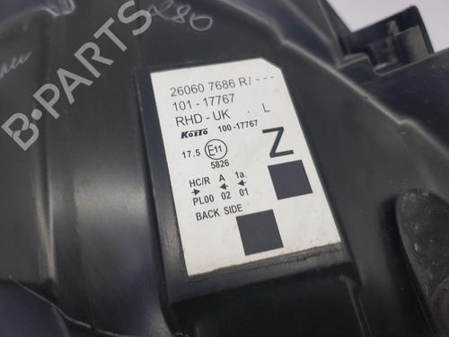 Left headlight RENAULT KANGOO Express (FW0/1_) 1.5 dCi 90 (FW0G, FW05, FW08, FW11) | BP36144549C28 - Image 10