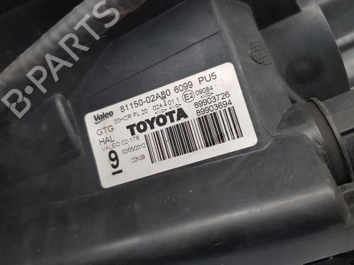 Left headlight TOYOTA AURIS (_E15_) 1.4 D-4D (NDE150_, NDE150R) | BP29957249C28