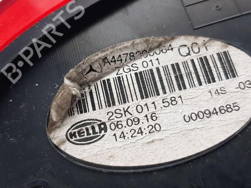 Left taillight MERCEDES-BENZ VITO Tourer (W447) 119 CDI / 119 BlueTEC (447.701, 447.703, 447.705) | BP32003784C34 