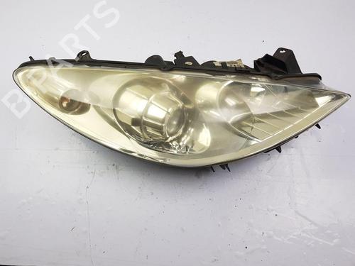 Used Left headlight PEUGEOT 307 Break (3E) 1.6 HDi (90 hp) 25838971