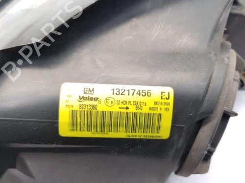 Right headlight VAUXHALL CORSA Mk III (D) (S07) 1.2 (L08) | BP27286980C29 