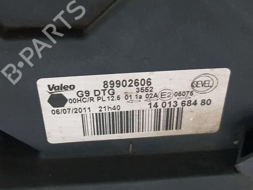 Right headlight PEUGEOT EXPERT Tepee (VF3X_) 2.0 HDi 120 | BP32034792C29 