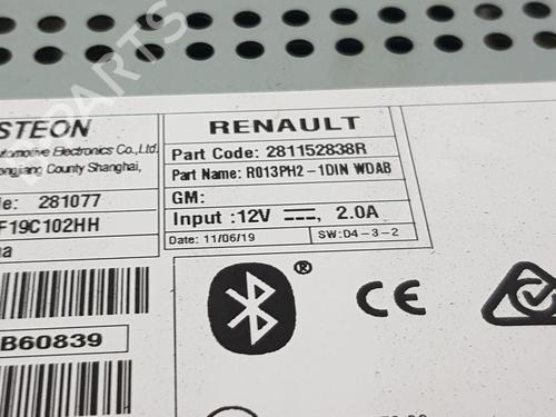 Radio RENAULT MASTER III Van (FV)  | BP29620558E6
