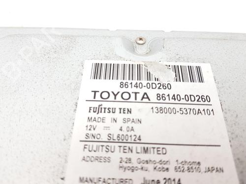 Radio TOYOTA YARIS (_P13_) 1.5 Hybrid (NHP130_, NHP130) | BP22683273E6 