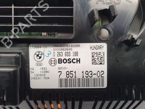 Instrument cluster BMW 5 (F10) M5 | BP22657004C47 