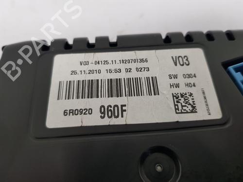 Instrument cluster VW POLO V (6R1, 6C1) 1.4 (6R1) | BP29957299C47 