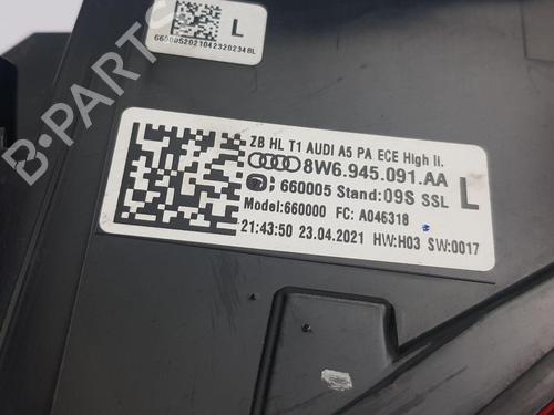 Venstre Baklys AUDI A5 Convertible (F57, F5E) S5 TFSI quattro | BP30914772C34