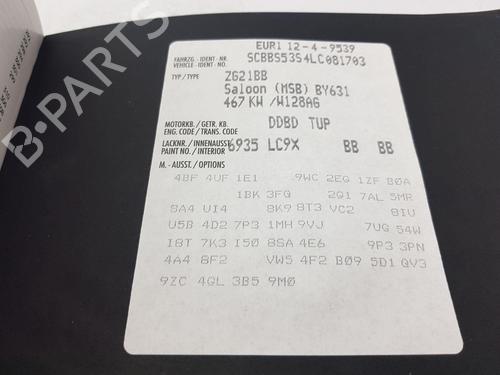 Other BENTLEY FLYING SPUR (ZG2_) 6.0 W12 TSI 4WD (ZG21BB) | BP36702385O1 - Image 17