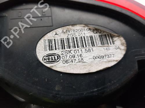 Right taillight MERCEDES-BENZ VITO Tourer (W447) 119 CDI / 119 BlueTEC (447.701, 447.703, 447.705) | BP32003785C35 