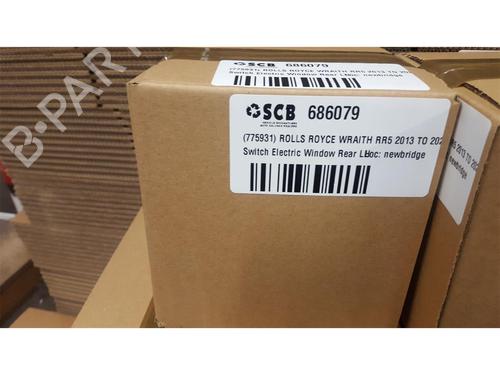 Comutador vidro trás esquerdo ROLLS-ROYCE WRAITH (RR5) V12 | BP22656153I29