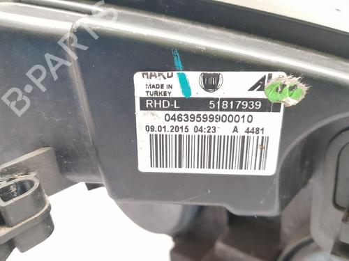 Venstre forlygte FIAT DOBLO Cargo (263_) 1.3 D Multijet | BP32375239C28