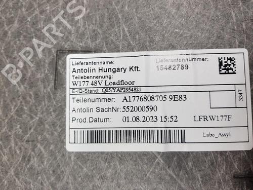 Luggage compartment floor MERCEDES-BENZ A-CLASS (W177) A 200 d (177.012) | BP29755962I33  - Image 7