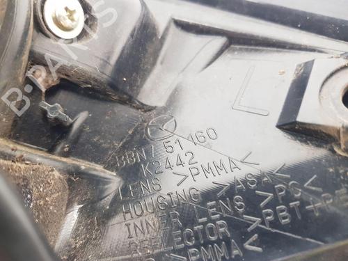 Left taillight MAZDA 3 (BL) 1.6 MZR (BL14) | BP36464080C34 - Image 6