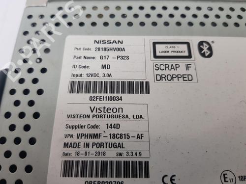 Radio NISSAN QASHQAI II (J11, J11_)  | BP29928071E6