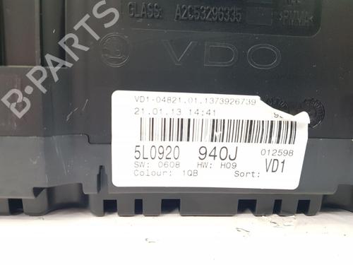 Instrument cluster SKODA YETI (5L) 1.2 TSI | BP26692623C47 