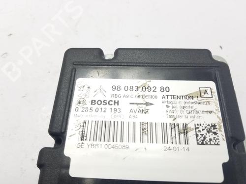 ECU airbags PEUGEOT 2008 I (CU_) 1.4 HDi | BP27266947M53