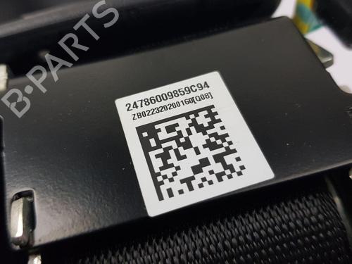Rear right seatbelt MERCEDES-BENZ A-CLASS (W177) A 200 d (177.012) | BP29620241I28 