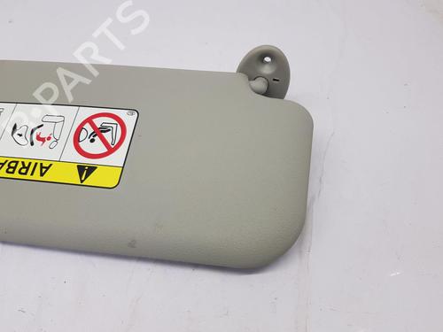 Left sun visor MAZDA 2 Hatchback (KB) 1.5 Hybrid (KBAC3X) | BP39952196I1 - Image 3