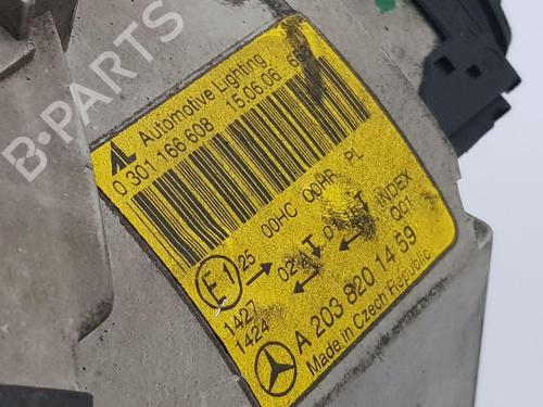 Right headlight MERCEDES-BENZ C-CLASS (W203) C 220 CDI (203.008) | BP29642058C29 
