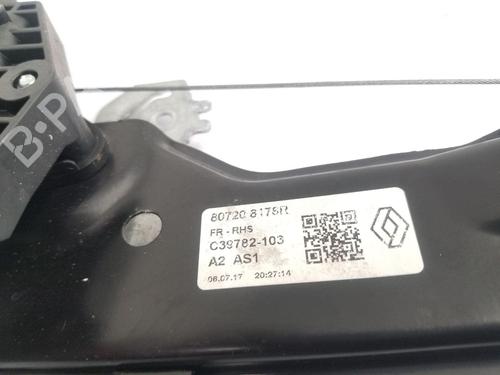 Front right window mechanism RENAULT KADJAR (HA_, HL_) 1.5 dCi 110 (HLA3) | BP25839856C23 