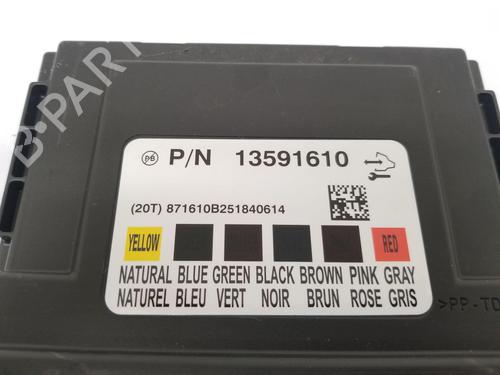 Electronic module VAUXHALL ASTRA Mk VI (J) (P10) 1.6 | BP40015855M83 - Image 3