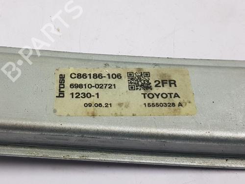 Front right window mechanism TOYOTA COROLLA Hatchback (_E21_, _EA1_, _EH1_) 1.8 Hybrid (ZWE211, ZWE219) | BP29514691C23 