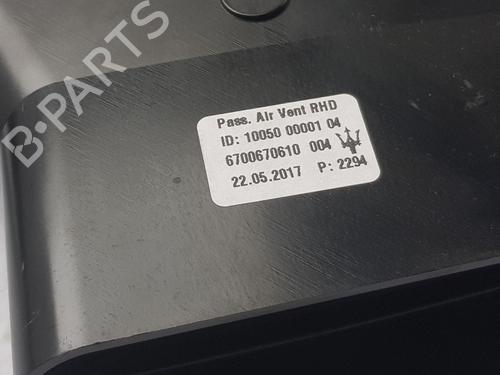 Air vent MASERATI LEVANTE SUV (M161) 3.0 D Q4 | BP35885263I21 - Image 6