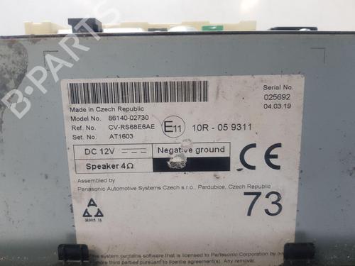 Radio TOYOTA COROLLA Hatchback (_E21_, _EA1_, _EH1_) 2.0 Hybrid (MZEH12) | BP23433351E6 