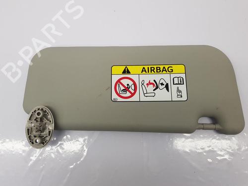 Venstre solskærm TOYOTA AURIS Estate (_E18_) 1.8 Hybrid (ZWE186_, ZWE186R, ZWE186H) (136 hp) 32306418