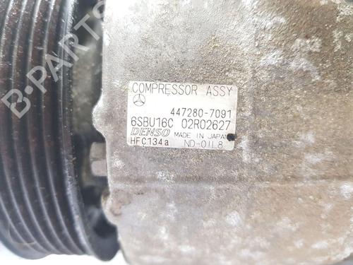 AC compressor MERCEDES-BENZ SLK (R172) 250 CDI / d (172.403) | BP29900420M34