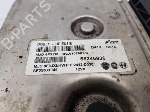 Engine control unit (ECU) FIAT DOBLO Cargo (263_) 1.3 D Multijet | BP33295885M57  - Image 5